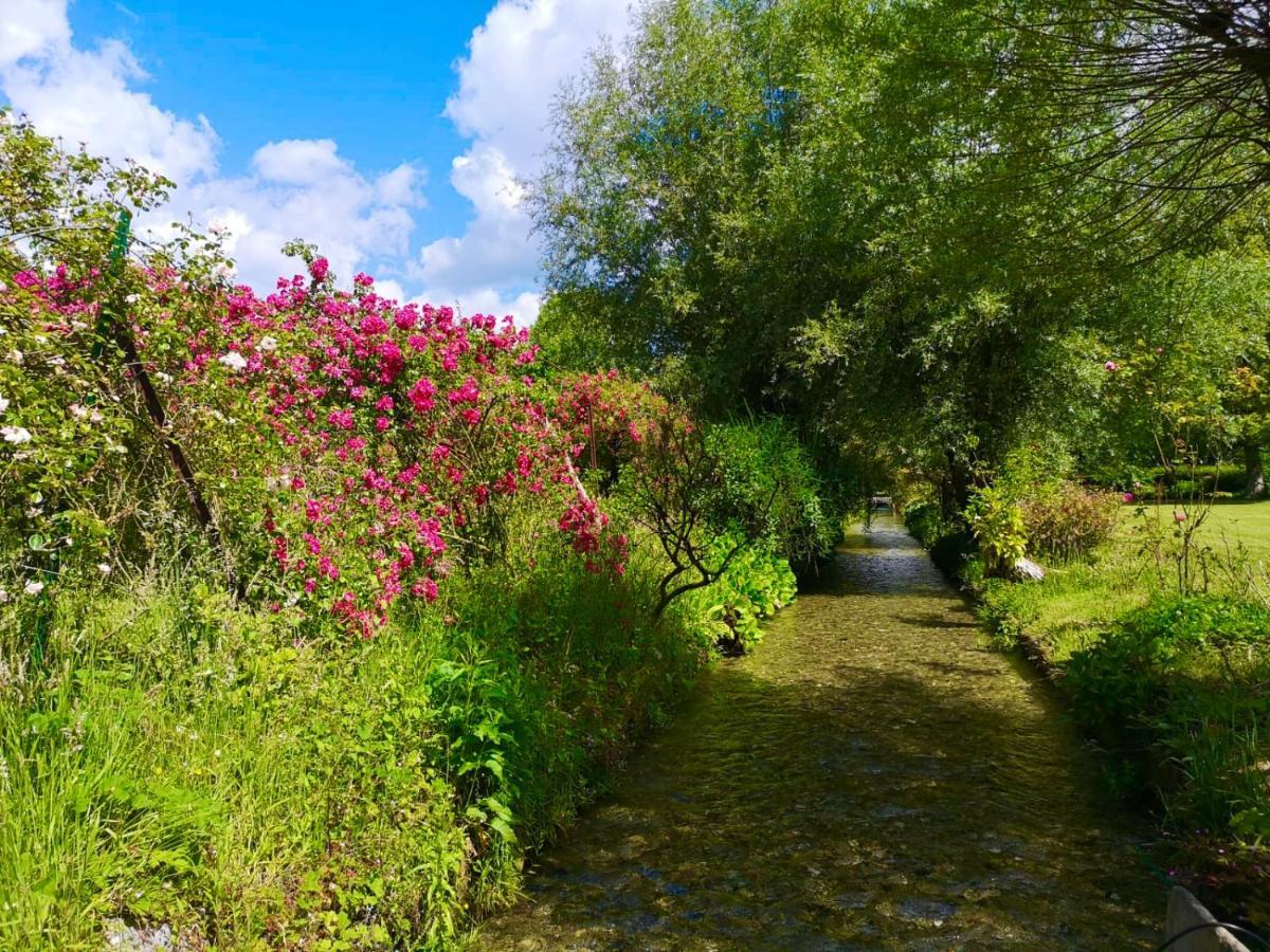 Aux Jolies Sources Bed & Breakfast Saint-Aubin-sur-Scie Exterior photo