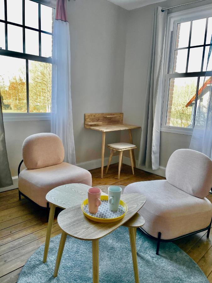 Aux Jolies Sources Bed & Breakfast Saint-Aubin-sur-Scie Exterior photo
